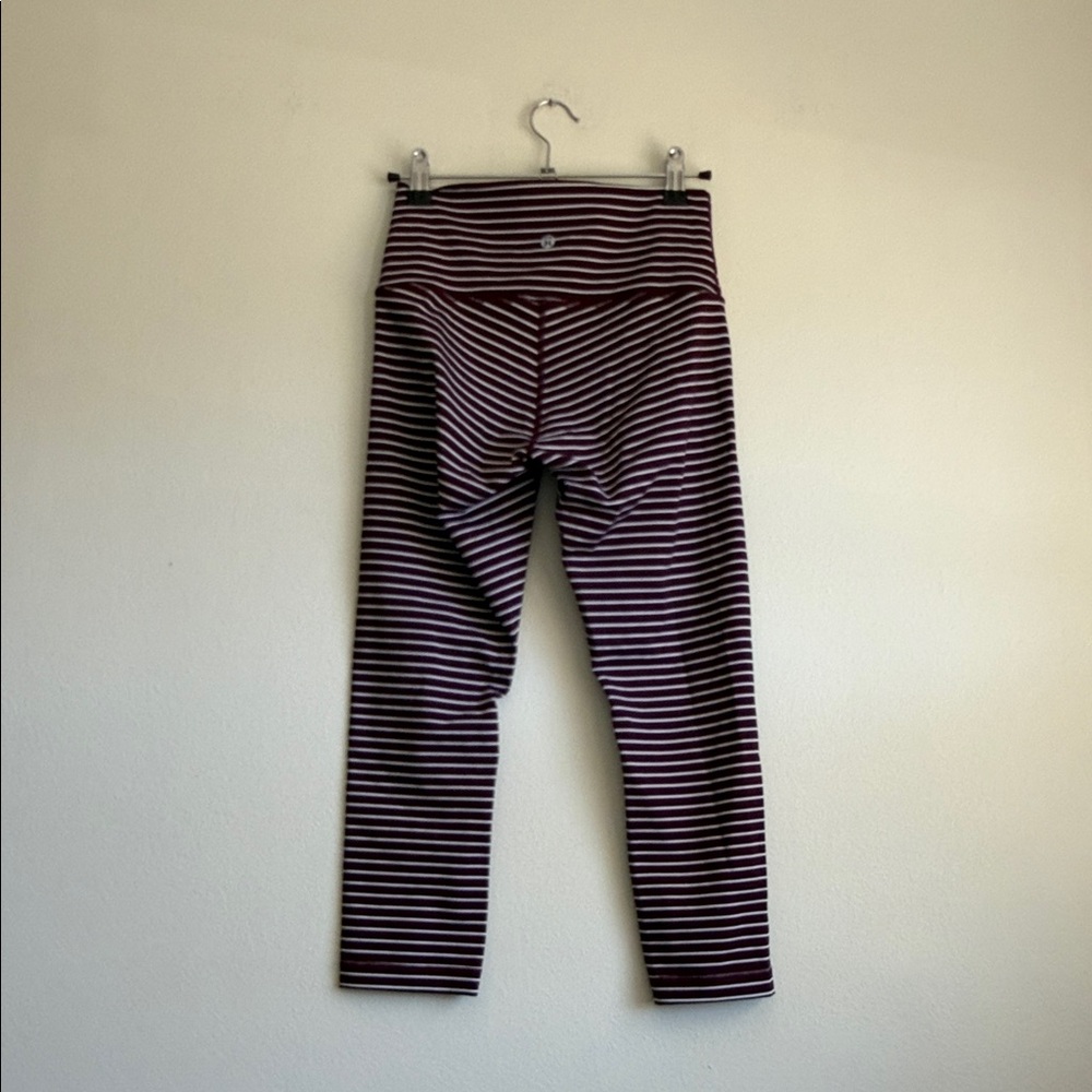 Lululemon wunder under crop high rise luxtreme 21”